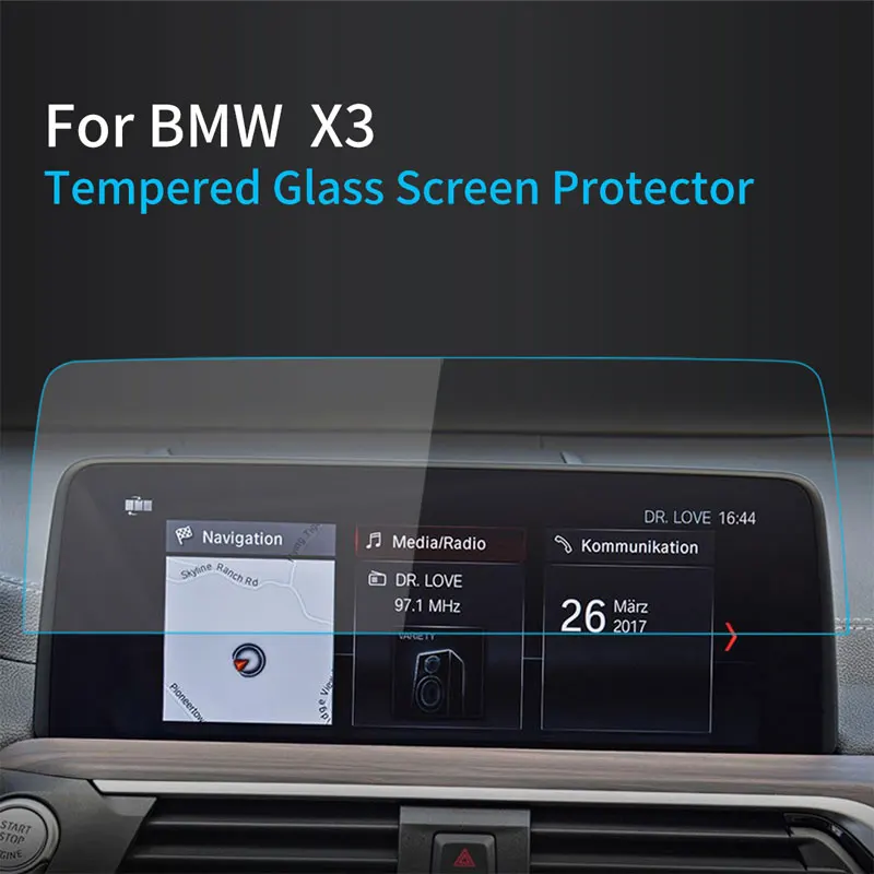 Film de protection d'écran pour écran tactile, 10.25 pouces, pour écran tactile BMW X3 G01 X4 G02 20
