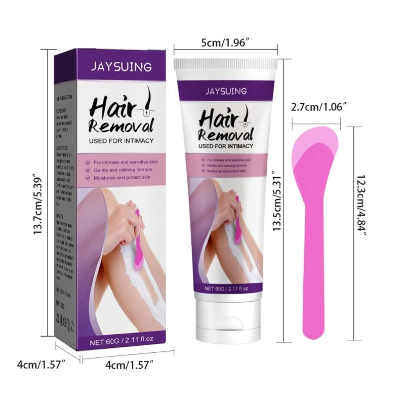 脱毛クリーム 痛みのない親密な部分 脚 ボディ 脇の下 脱毛クリーム