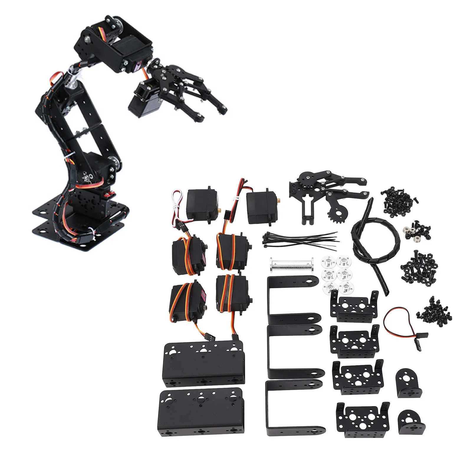 

Industrial Robot Mechanical Arm Mechanical Arm Claw Kit Manipulator Industrial Robot Automatic Robot Parts 6DOF