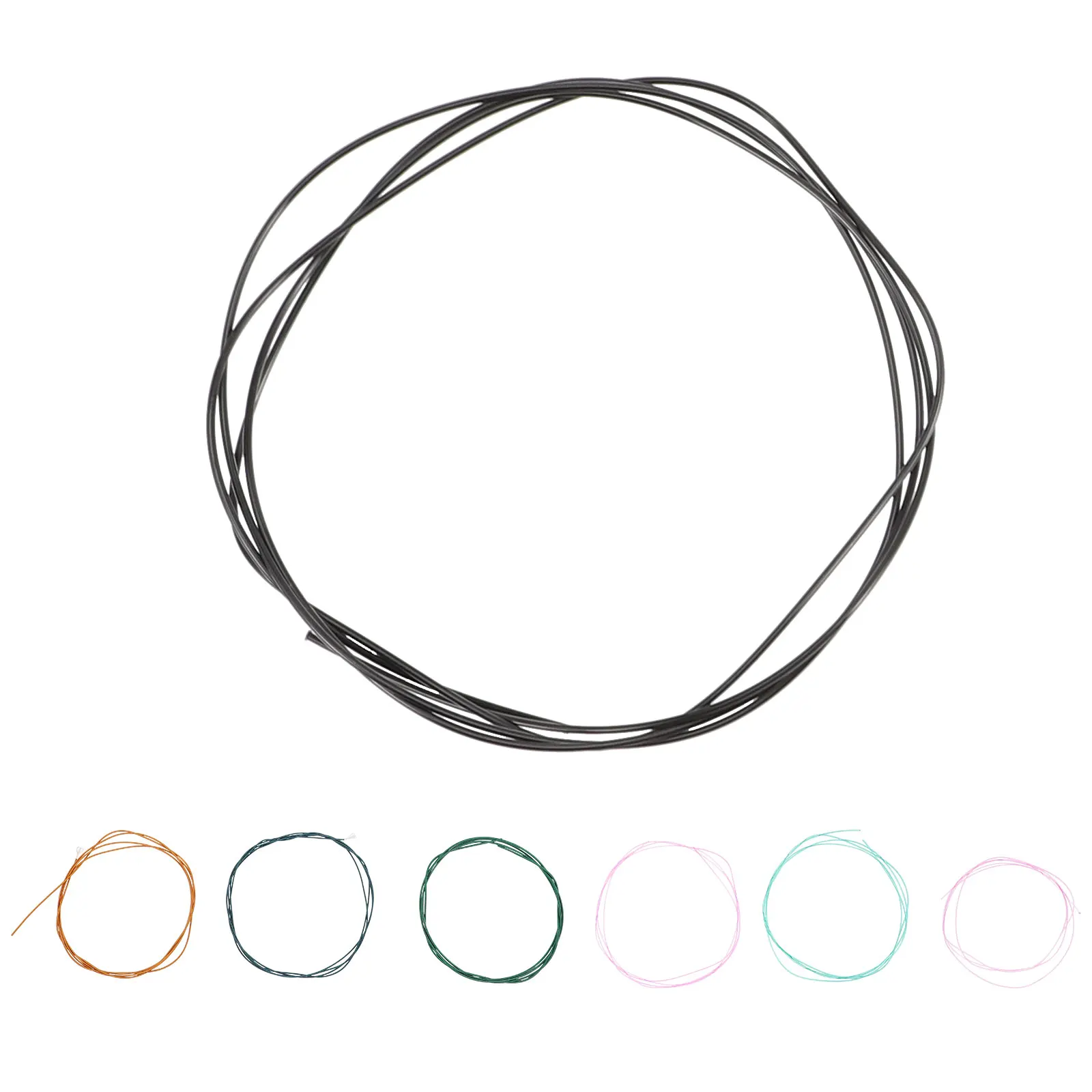 

6 Pcs Colorful Strings Classical Guitar Parts Acoustic & Replacement Accessories Child