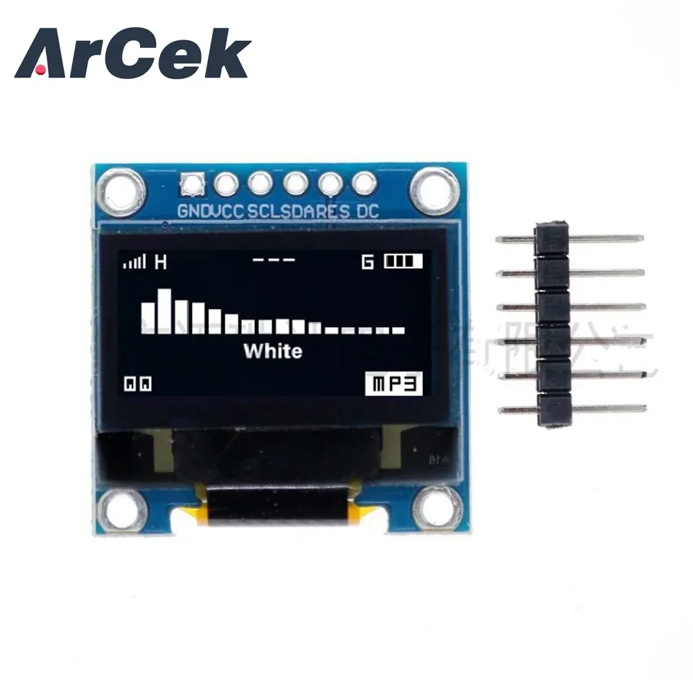 SSD1315 0.96 Inch 6Pin 12864 SPI IIC I2C Digital OLED Display Module 0.96'' Board For Arduino 51 SMT32 Drive Yellow Blue