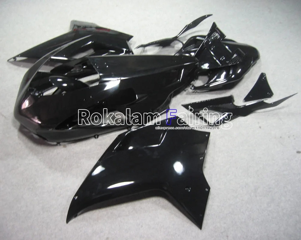 Whole black cowling Fairings For Ducati 1098S 848 1198 07 08 09 10 11 motorcycle body Fairing kit (Injection molding)