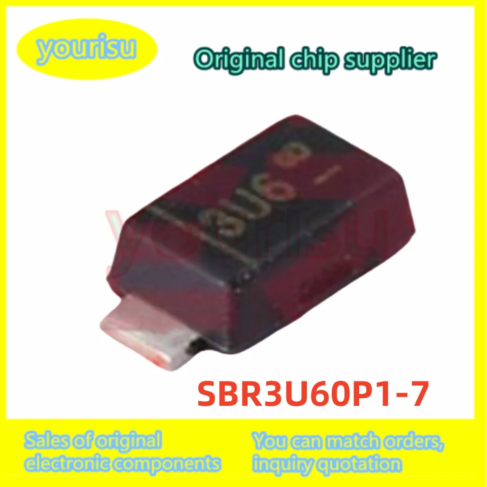10-50Pcs/Lot original stock SBR3U60P1-7 packaged POWERDI-123 also original chipode array