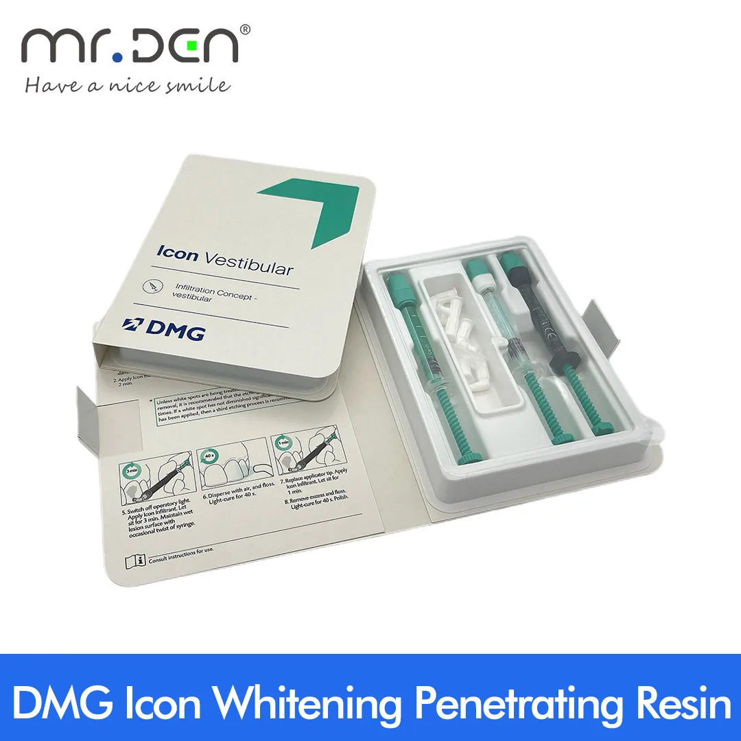 

Dental Whiting Materials DMG Icon Caries Infiltrant Dental Infiltration Resin Smooth Surface For Anterior