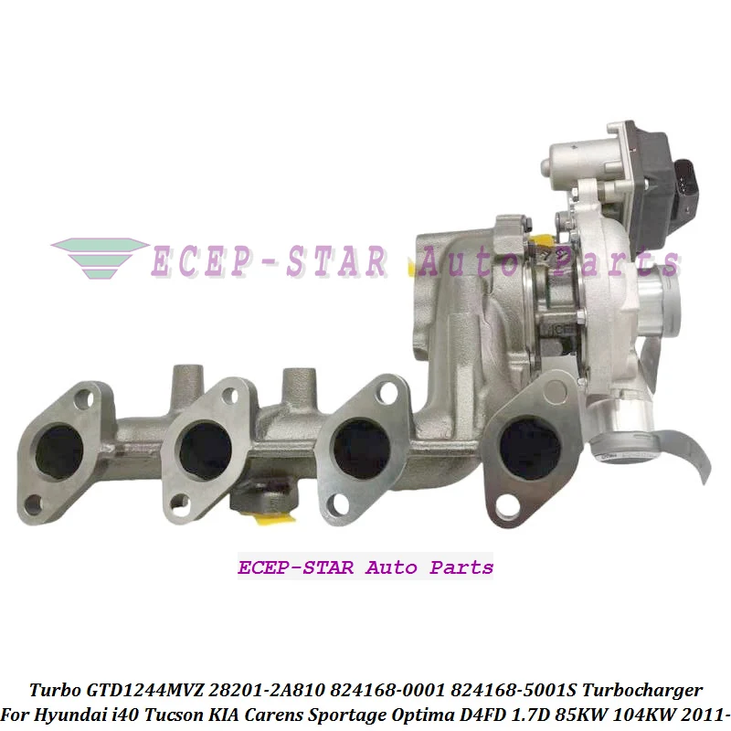 

Turbo Cartridge CHRA GTD1244MVZ 824168 28201-2A810 824168-5001S For Hyundai i40 Tucson For KIA Carens Sportage Optima D4FD 1.7D