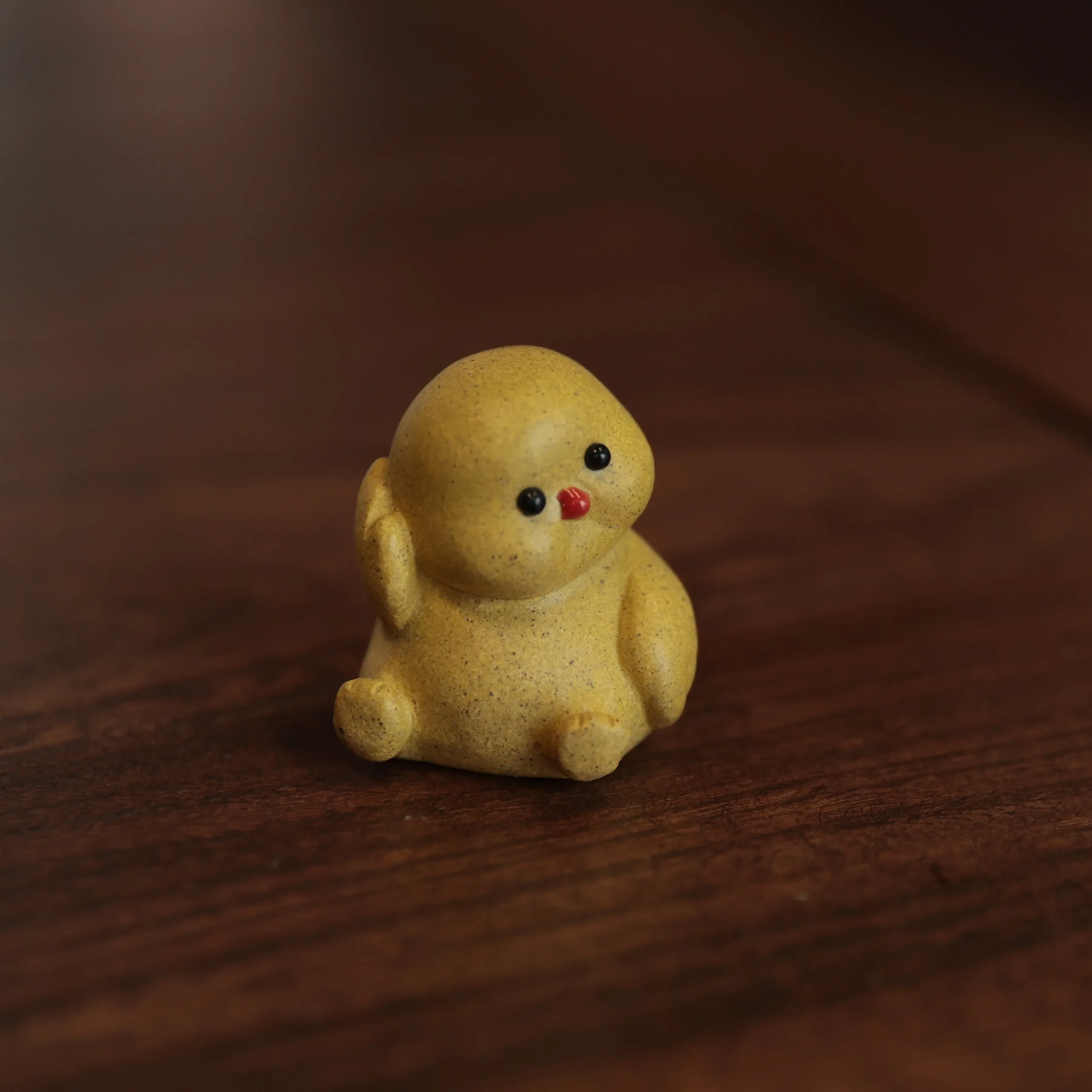 

Yixing Purple Clay Tea Pet Raw Mineral Mud Mini Chicken Cute Cartoon Tea Play Ornament Boutique Handmade Home Decoration