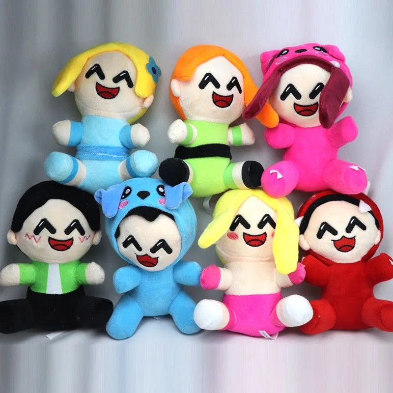 

Anime Omz Plush Toy Omz Crew Doll Merch Stuffed Pillow Soft Plushie Figure Home Decoration Collectibles Kids Birthday Xmas Gifts