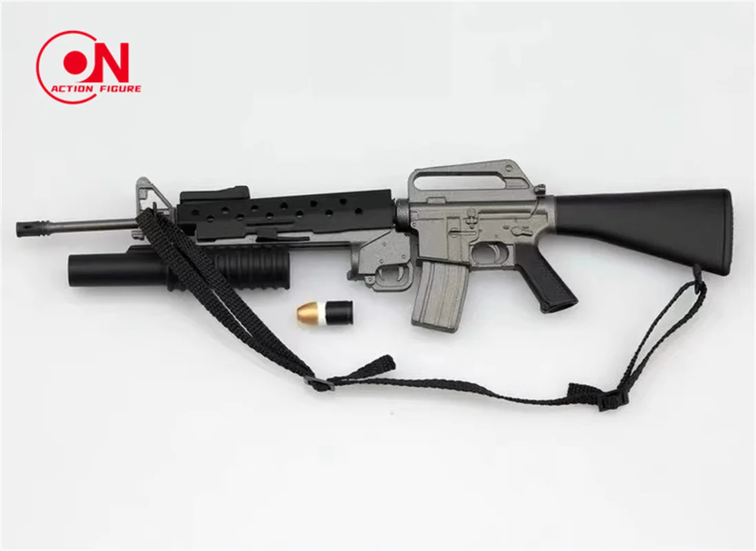 ZYTOYS 1/6 مقياس M16A1 + M203 نموذج الجندي بندقية سلاح المشهد اكسسوارات الدعائم صالح 12 ''الجندي عمل الشكل الجسم الدمى #6