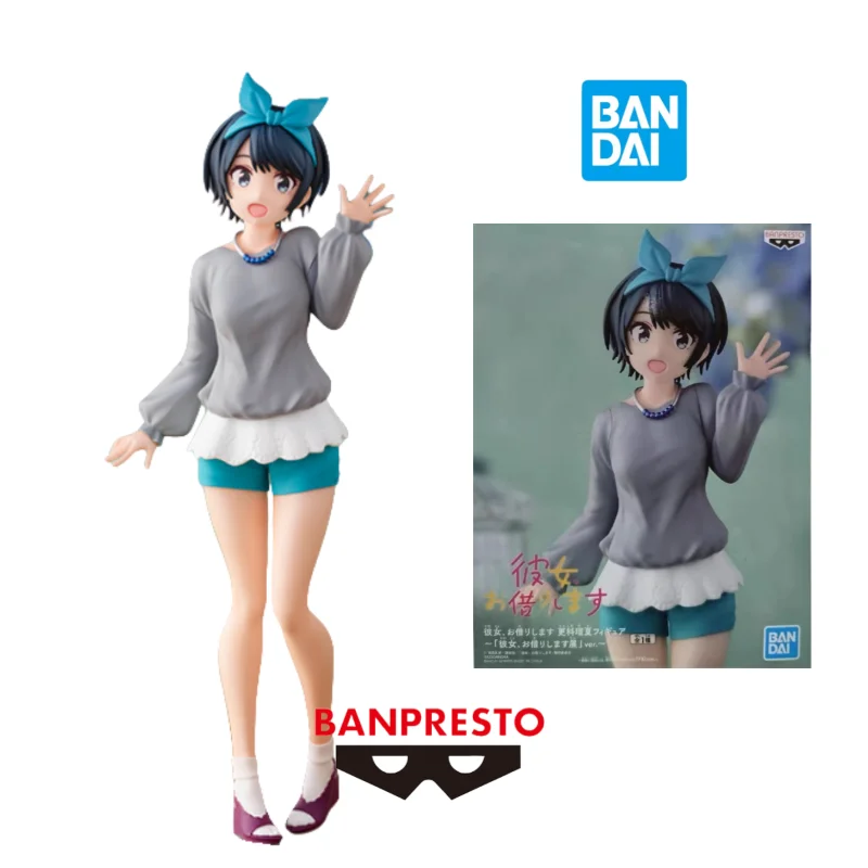 

In Stock Original BANDAI BANPRESTO Rent A Girlfriend Sarashina Ruka‌ Anime Figure Birthday Present Doll Ornaments Toy Gifts Pvc