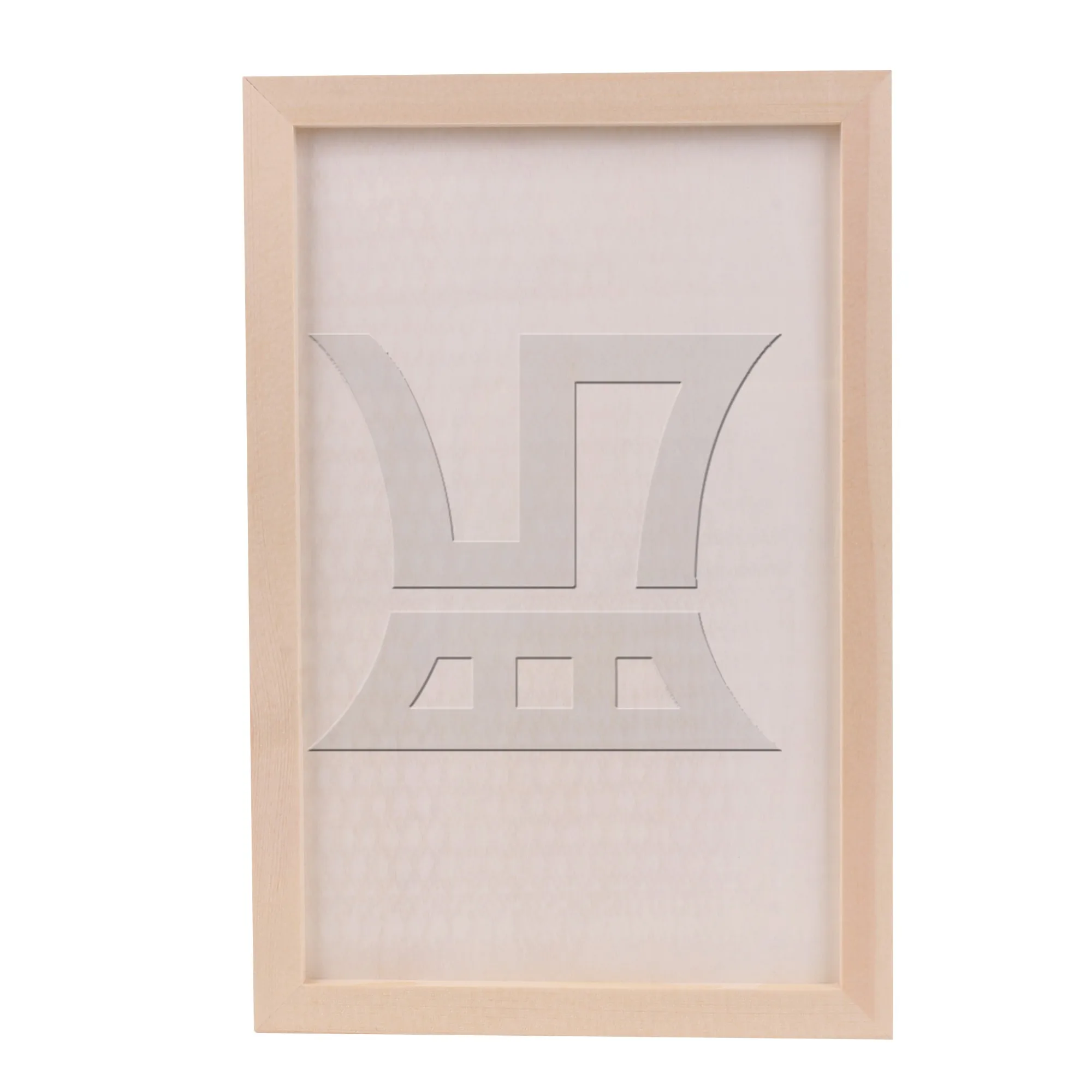 

BQLZR Rectangle Wood Poster Photo Frames 8"x12" for Birthday Gift Souvenirs