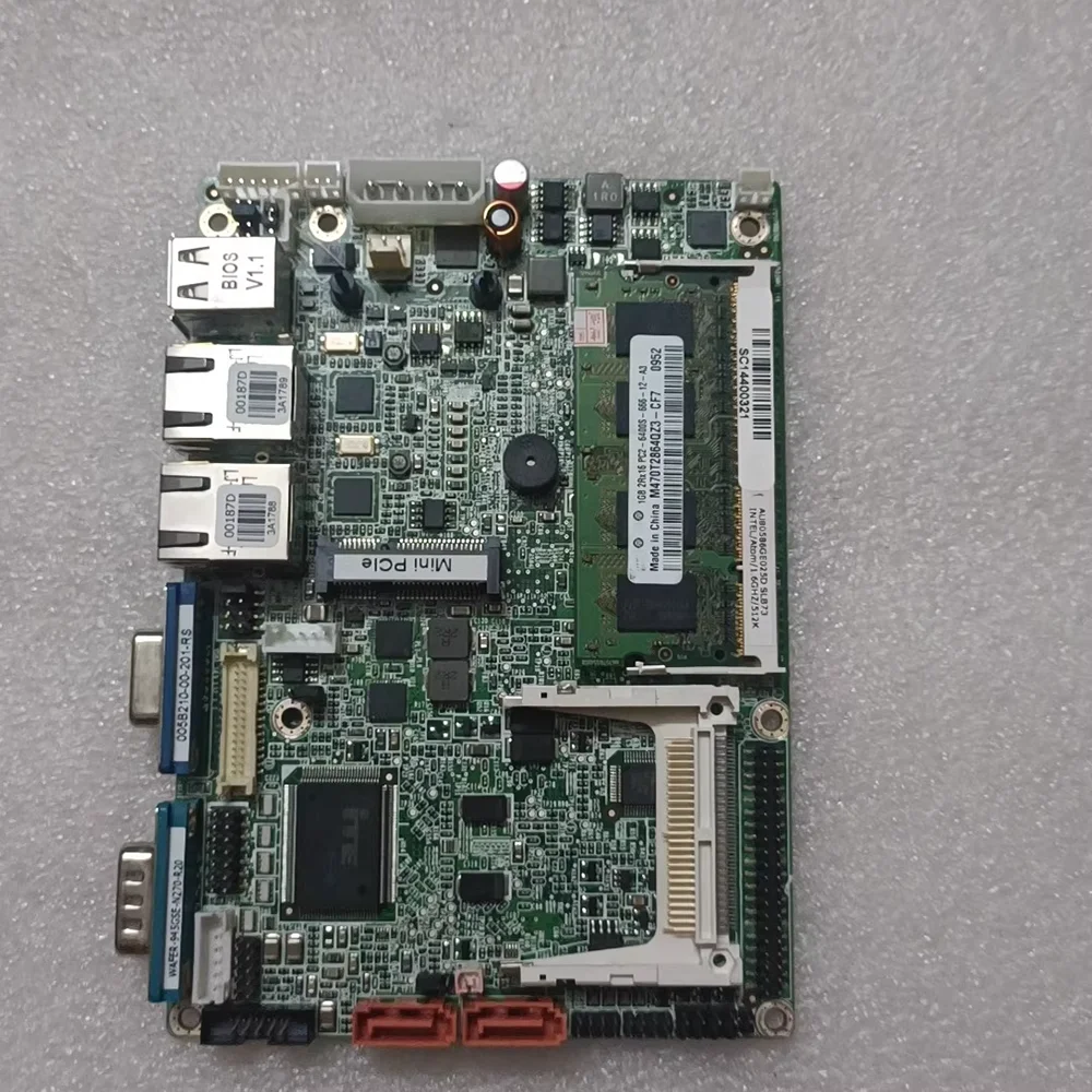 

Промышленная материнская плата WAFER-945GSE-N270W-R20 WAFER-945GSE REV: 2.0