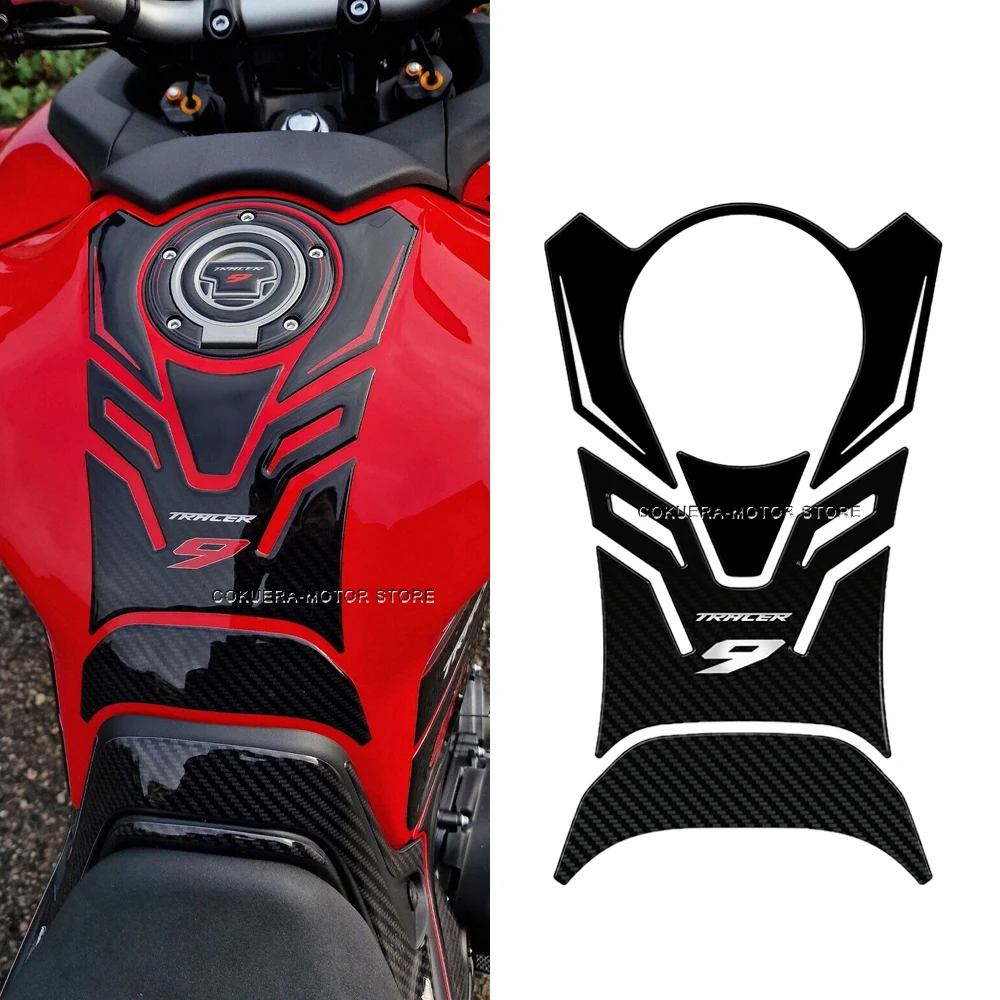 3D Sticker Motorcycle Accessories Fuel Tank Sticker Anti Scratch Tank Pad Sticker Protection For Yamaha TRACER 9 GT 2022 2023