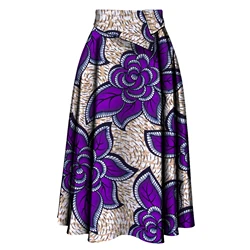 African Skirt for Women New Trendy Ankara High Waist  Ankara Print Long Skirt for Ladies Party Clothing Wy10278