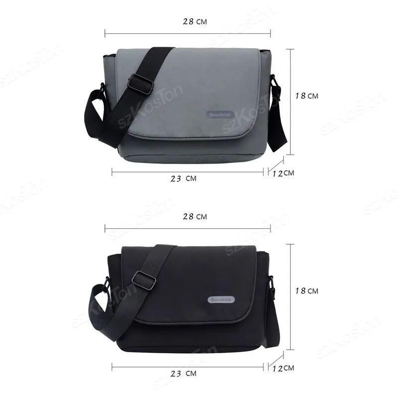 Sac à bandoulière polyvalent pour appareil photo, sac de messager de voyage pour photographie, accessoires portables, sac à bandoulière DSLR pour Sony IL