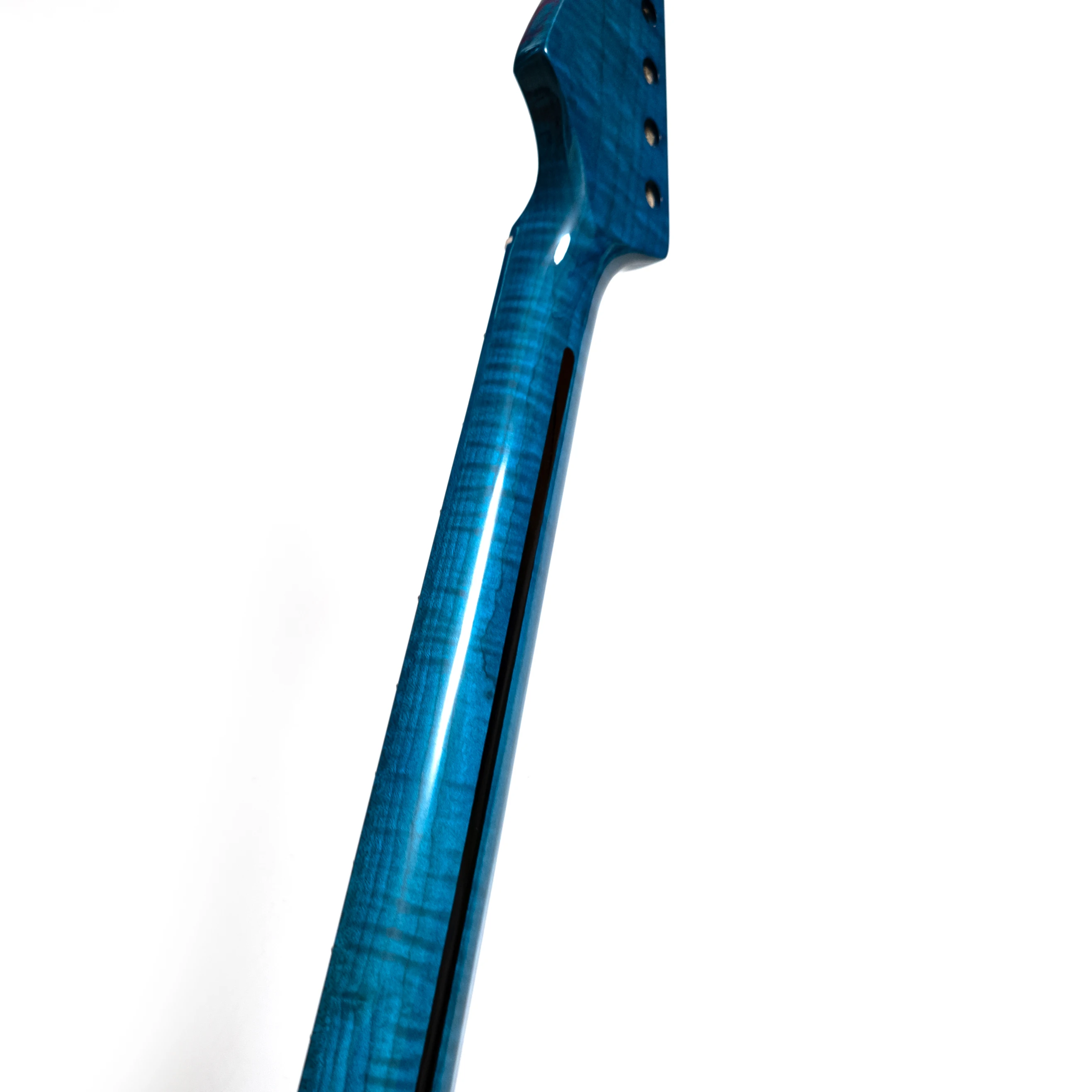 

Electric Guitar Neck Blue Flame Maple Gloss Maple Neck Fingerboard 22 Frets Stainless Steel Frets 25.5 Inch
