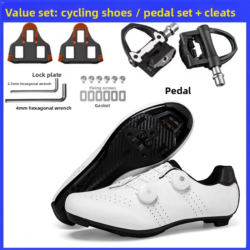 MTB-Radschuhe für Herren, Cleats-Schuhe, Flachpedal-Fahrradschuhe, Speed-Cycling-Sneaker, Mountainbike-Schuhe, SPD-Rennschuhe – Detail 17