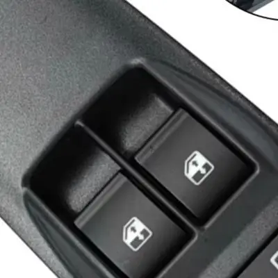 1ZP75JXWAC Power Switch Front Left For For Ram For ProMaster 2014-2017 For LHD Black Plastic Car Interior Control Replacement Pa