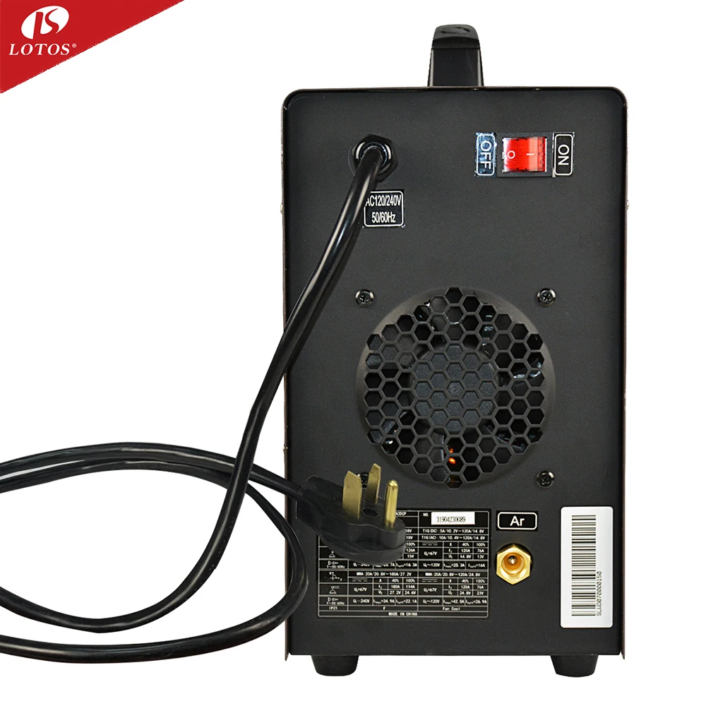 Lotos tig ac dc welding machine pulse igbt inverter tools welding110v 220v aluminum welder machine factory price