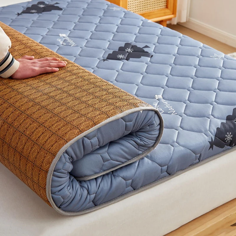 Tatami summer mattress rattan mat mat double-sided simple bed plate available in student dormitory