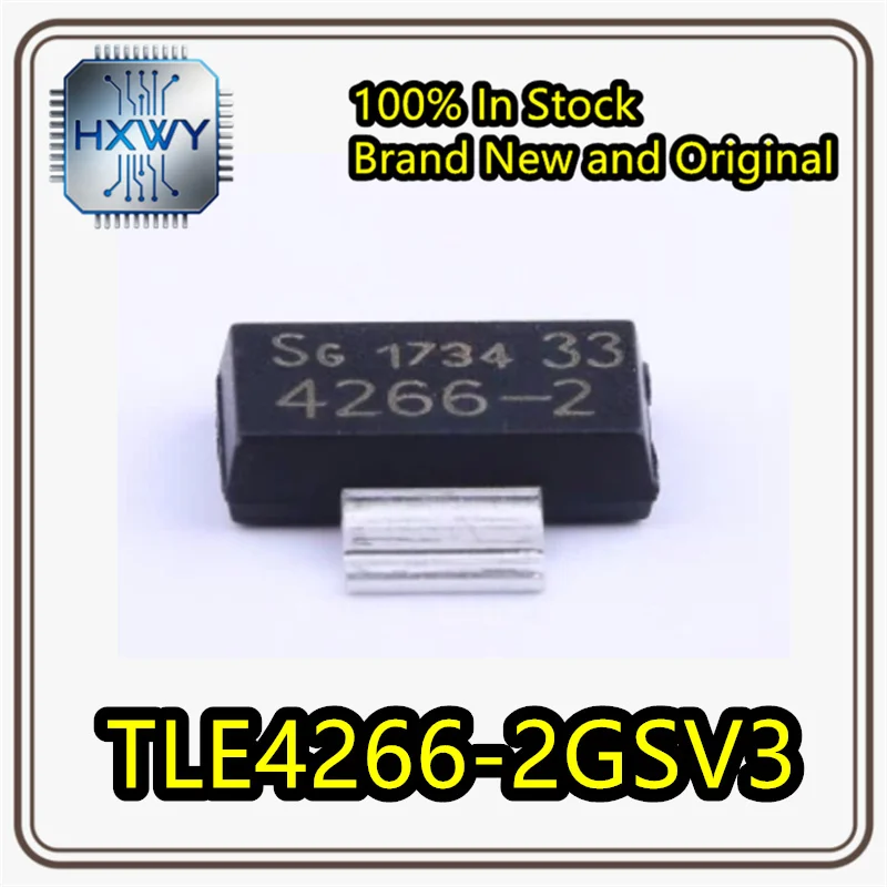 (5/20 pieces) TLE4266-2GSV3 SOT-223 3.3V Fixed Output LDO Linear Regulator Chip Brand New Original Stock
