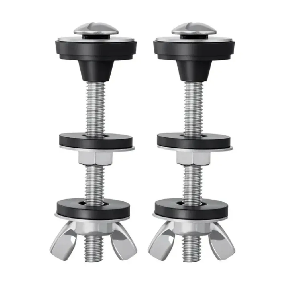 Universelles WC-Schrauben-Set zum Schüssel, robustes WC-Bolzen-Dichtungsset, 2er-Pack