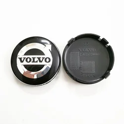 2024 nuovo 4 pezzi Volvo Wheel Cover Label Car Logo ABS plastica 62mm pneumatico ricambi Auto per V70 S40 XC90 S60 S60L S70 S80 XC60 V40 V50