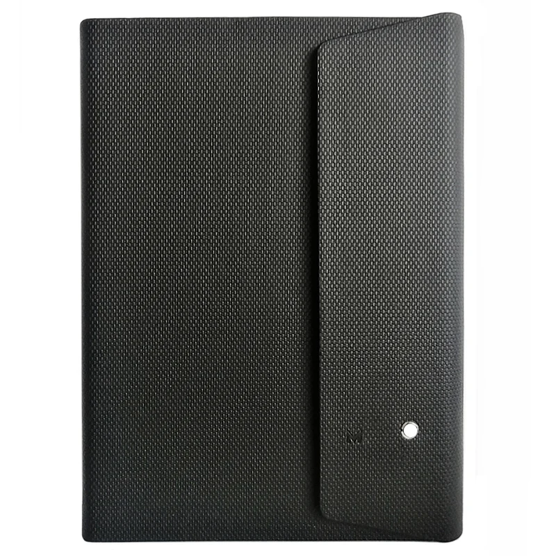 AGD Magnet Notebook Luxury MB Folder Design Color Black Chapters Unique Loose-leaf Writing Stationery Quality Paper Notebook