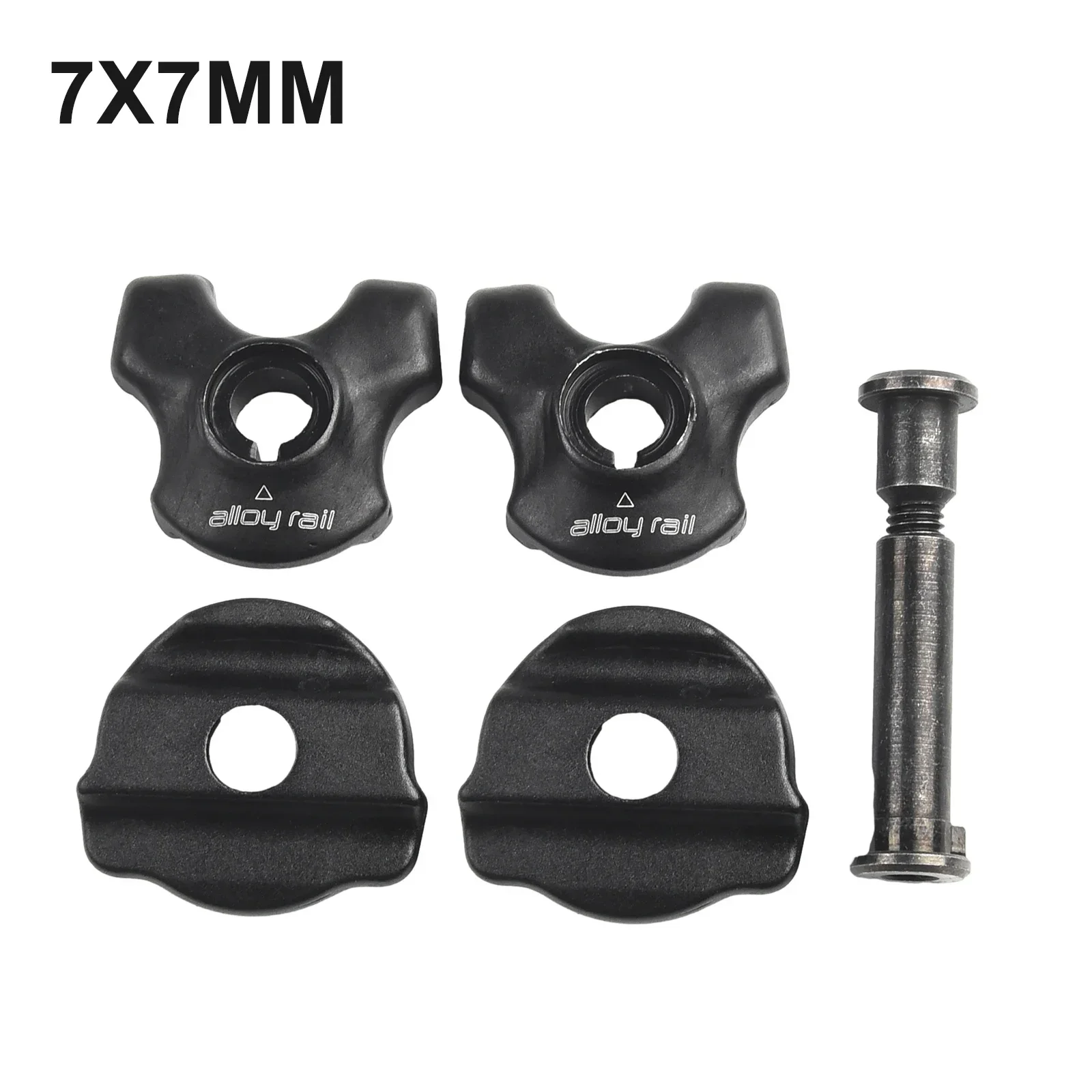 Pince de Tige de Selle de Vélo en Acier Inoxydable, 7X7mm, Pince de Tube de Selle de Vélo pour Rails de Selle en Acier au Carbone Pince de Tige de Selle de Vélo en Acier Inoxydable, 7X7mm, Pince de Tube de Selle de Vélo pour Rails de Selle en Acier au Carbone