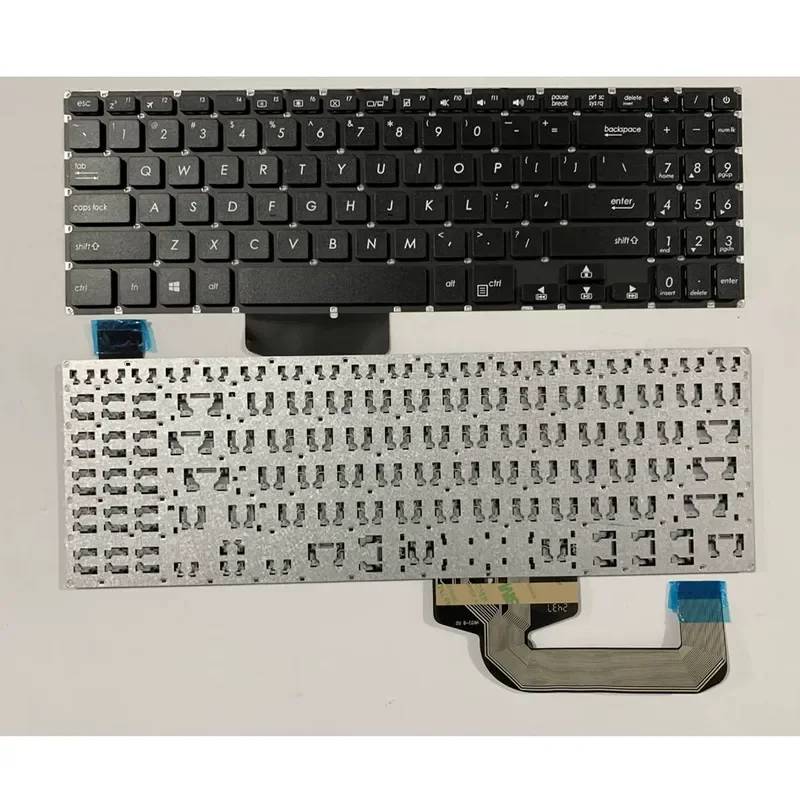 Teclado estadounidense para portátil ASUS X507 X507U X507UA X507UF X507UB