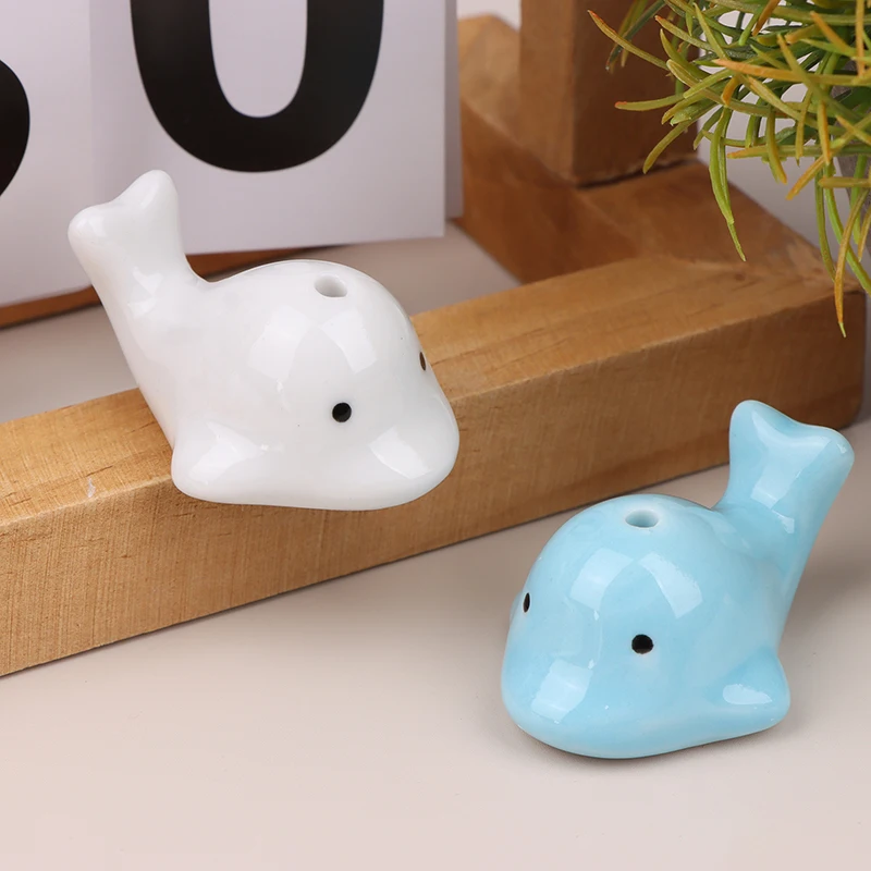 Creative Ceramic Incense Base Cute Whale Dolphin Incense Burner Animal Incense Holder Home Simple Incense Stick Base