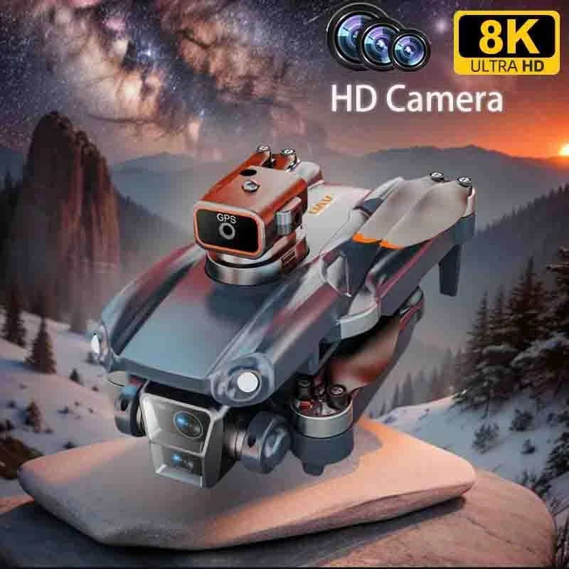 P25 Pro Mini Drone 8K 20km Professional GPS Brushless 4k Camera Drone  Aerial Photography Obstacle Avoidance 2024 Quadcopter Toy