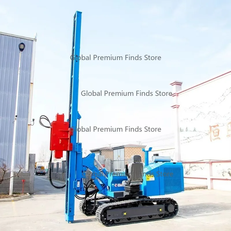 Portable Solar Pile Driver – Efficient Piling Rig for Solar Farm Ground Mounting & PV Power Plant Projects