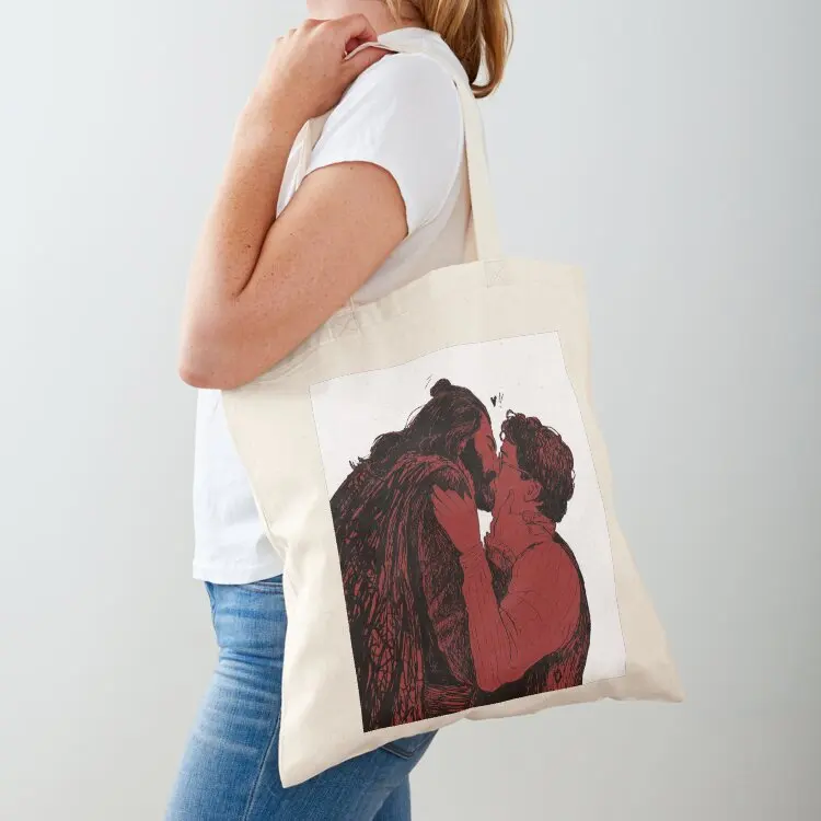 

Red Tote Bag Beach bag Canvas bag for women tote screen reusable shopping