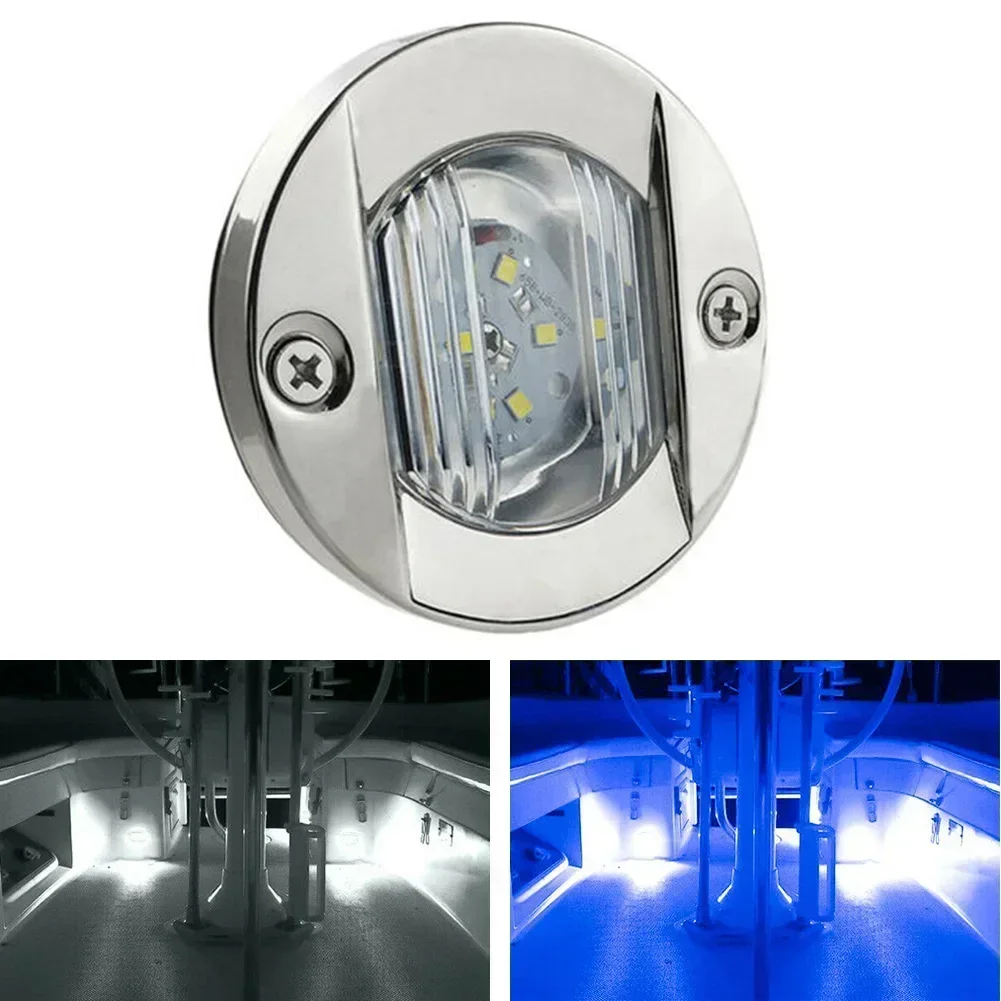 1PC Waterproof Marker Lamp Boat Marine Lights Navigation Light  For Truck RV Yacht Transom Anchor Stern DC 12V 6LED Stern Light