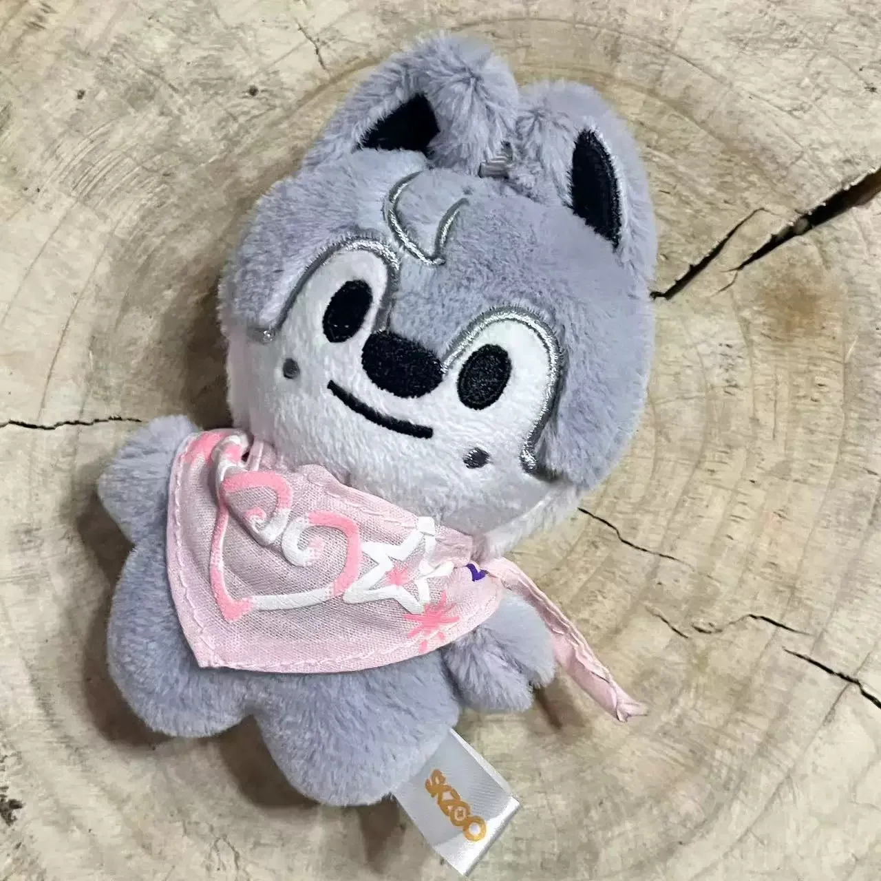 SKZOO أفخم المفاتيح تجول ألعاب من نسيج مخملي وشاح المياه الفول العين الضالة الاطفال لي Longfu المفاتيح قلادة لعبة الأطفال الإبداعية #5