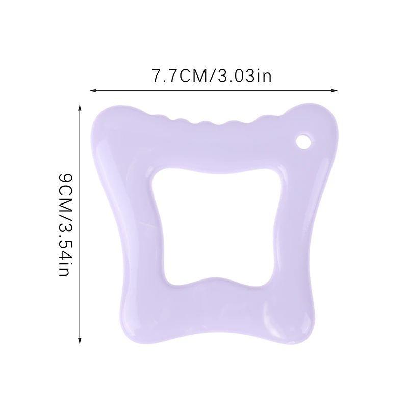 Handheld SPA Massage Durable Resin Gua Sha Scraping Massage Scraper Face Massager Acupuncture Guasha Board Massager For Face