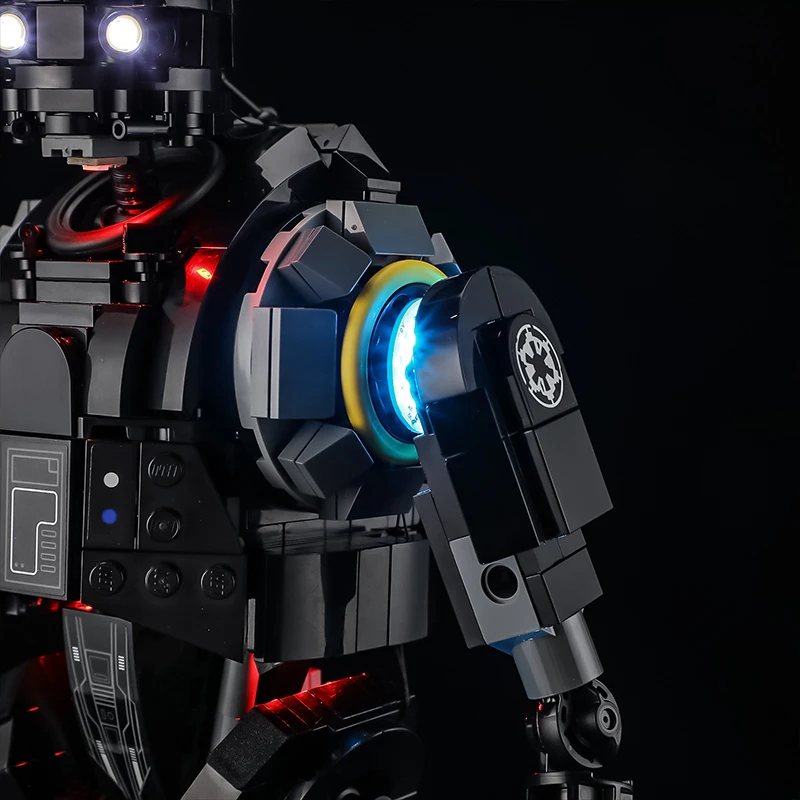 مجموعة إضاءة LED ممتازة يمكنك صنعها بنفسك لـ Lego 75343 (إضاءة LED فقط، بدون نموذج كتل) تفتيح إبداعيك