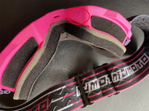 Imagen 2 del producto Gafas para casco de motocicleta UV400 a prueba de rayos UV, gafas de sol todoterreno a prueba de viento, polvo y arena, gafas para hombres y mujeres MX Moto Dirt Bike ATV MTB