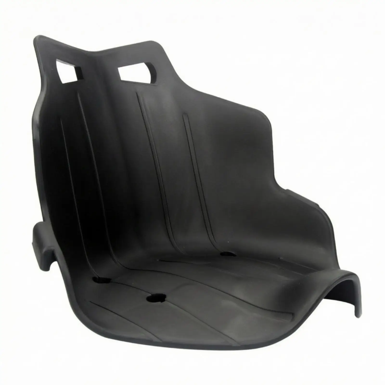 Sturdy Molded Shell for seat Cushion for Go Kart DIY Projects with Ribbed Underside Support