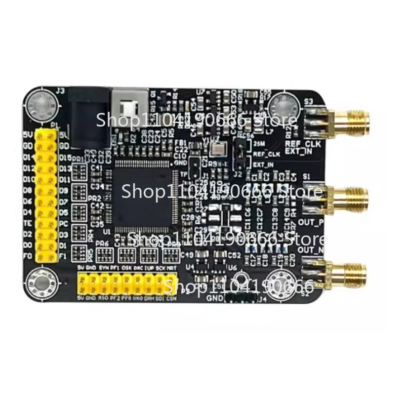 

Высокоскоростной модуль DDS AD9910, частота дискретизации 1 ГГц, генератор синусоидальных сигналов, максимальная выходная мощность 420 МГц