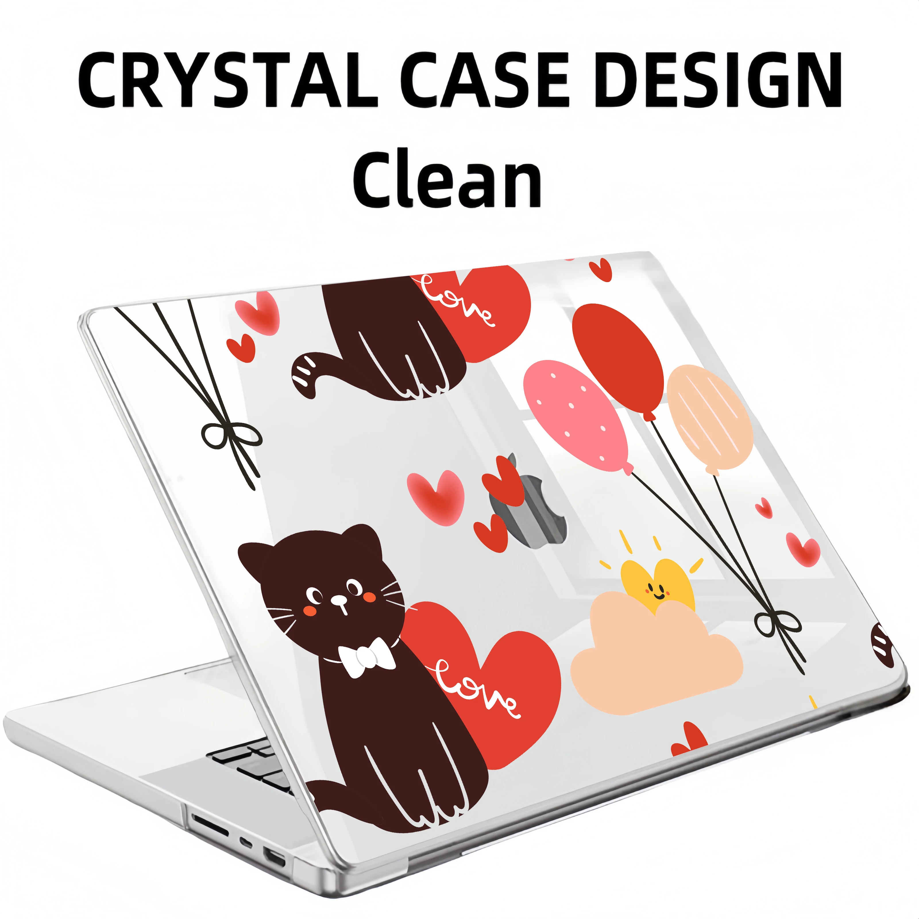

Cartoon Case For MacBook Pro 16 14 15 M4 M3 2025 Pro 13 Case 2020 M1 A2338 M2 Air 13.6 Touch ID Coque Macbook Air 13 Case Funda
