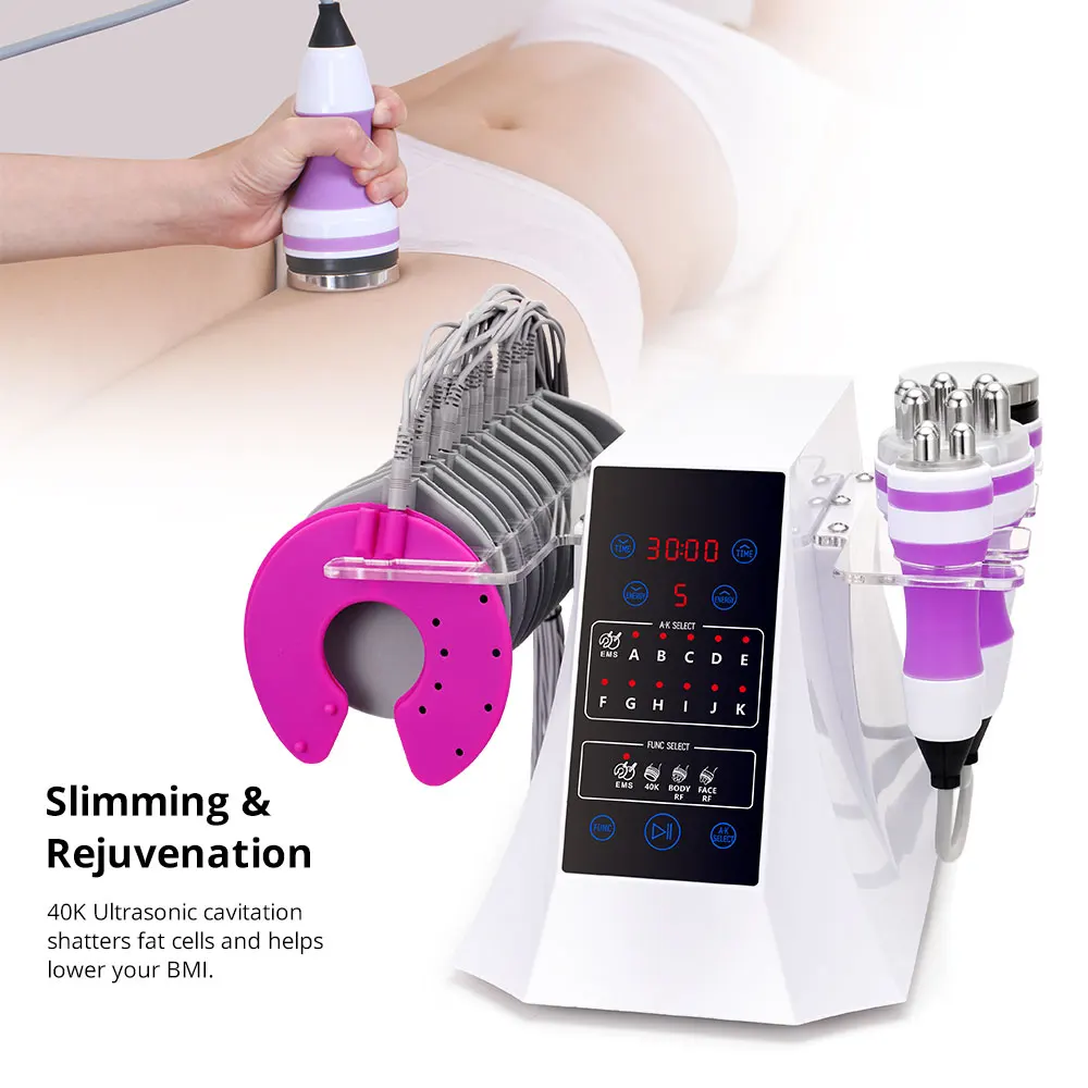 

Portable Weight loss 40k Cavitation + Body Slimming Burn Fat Stimulate Muscle Machine Ultrasonic Cavitation Machine