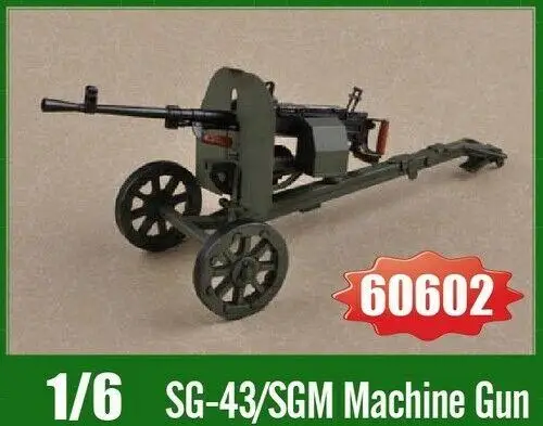 

Trumpeter 60602 1:6 Scale SG-43/SGM Machine Gun model kit