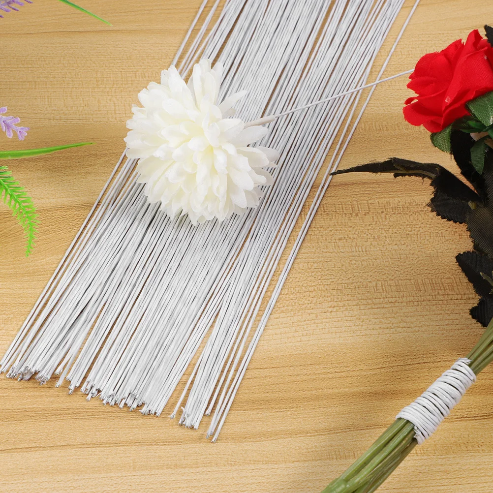 

150Pcs Precut Floral Wire Easy to Use for DIY Stems and Flower Binding Projects Wire for Wreath Making Floral Supplies
