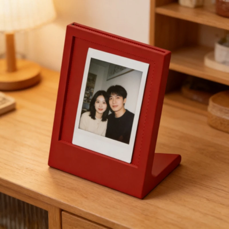 Mini 3 Inch Photo Frame Stand Tabletop Polaroid Picture Holder Desktop Decor for Instax Mini Photos Postcard Display Table Decor