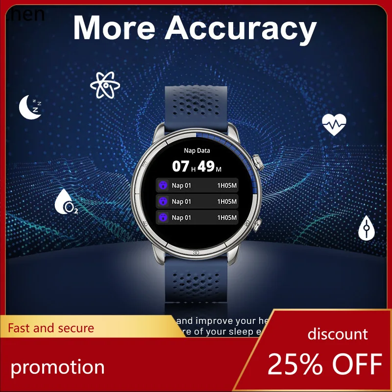 YFY Bluetooth Smart Watch Heart Rate Red Light Blood Oxygen Sleep Sports Watch