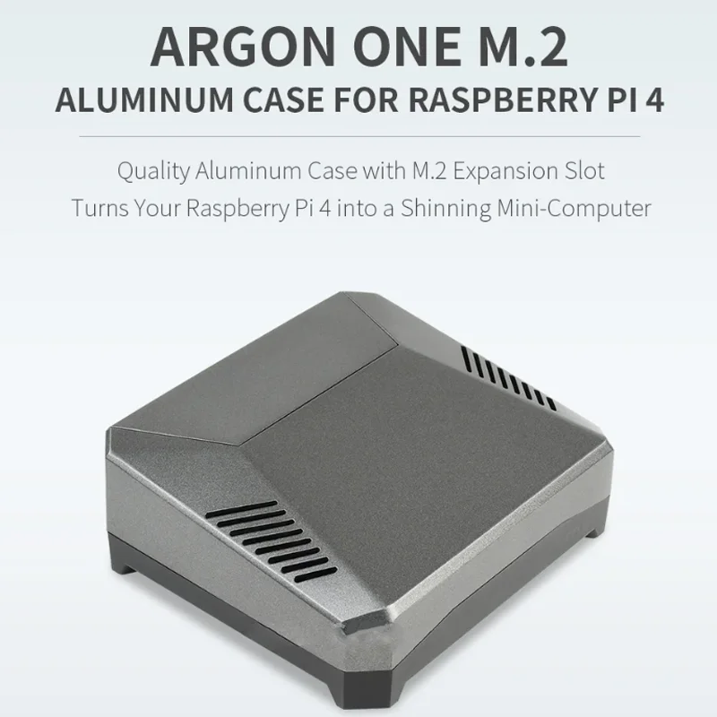 

Raspberry Pi4 Argon One M.2 SSD Aluminum Case With M.2 SSD Expansion Slot Option