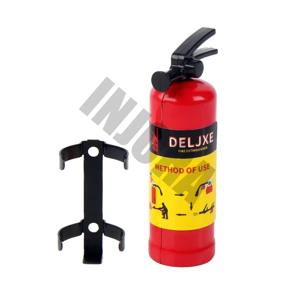 INJORA RC Car Accessories Plastic Fire Extinguisher for 1/10 Rock Crawler Axial SCX10 90046 Capra TRX4 VS4-10 Gen8