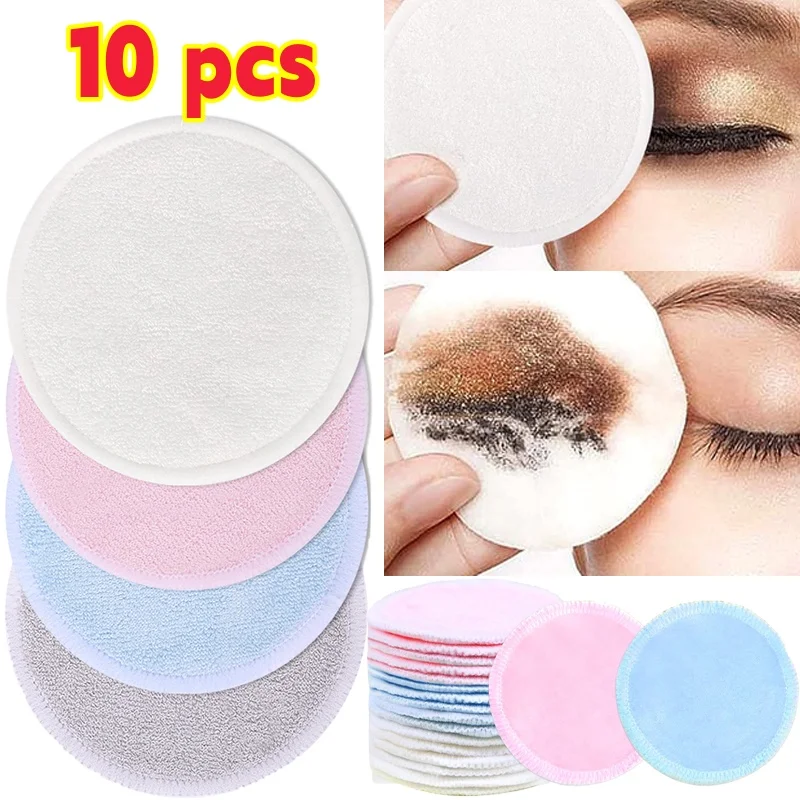 Bamboo Fiber Makeup Remover Pad Reusable Makeup EraserBamboo Cotton Cloth for Removing Makeup Washable EcoFriendly for All Skin