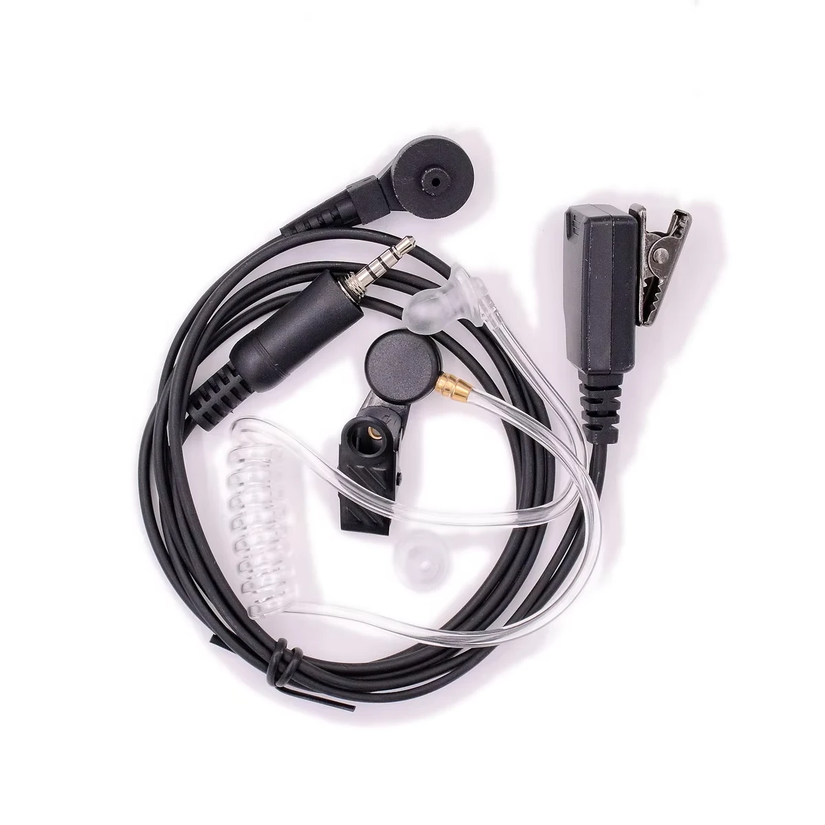 

Гарнитура с воздушной трубкой для Yaesu Vertex VX6R VX6 VX7R VX170 FT270 Standard Horizon HX210 HX400 HX750S Акустический наушник Walkie Talkie